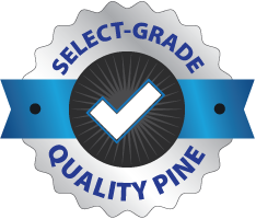 Seal that says Select-Grade Quality Pine